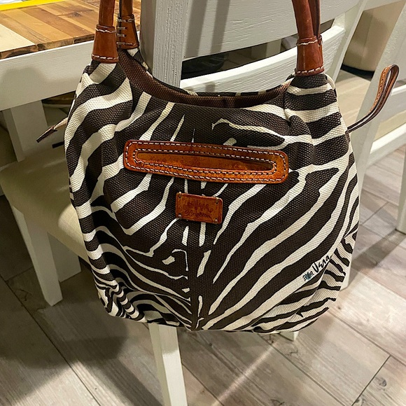 Vena Brighton Handbag Zebra Design - Picture 1 of 5